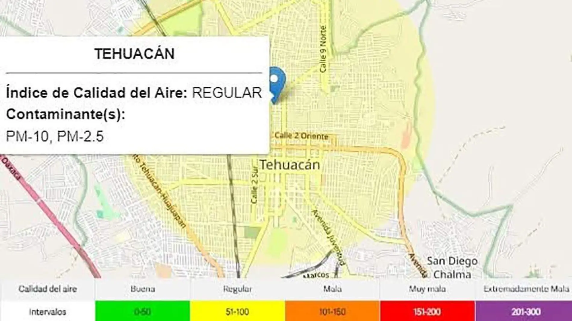 CALIDAD DEL AIRE EN TEHUACAN 1